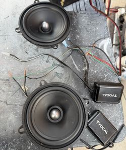 Focal Auditor RSE-130 Component Speakers (5.25”) – Read Description