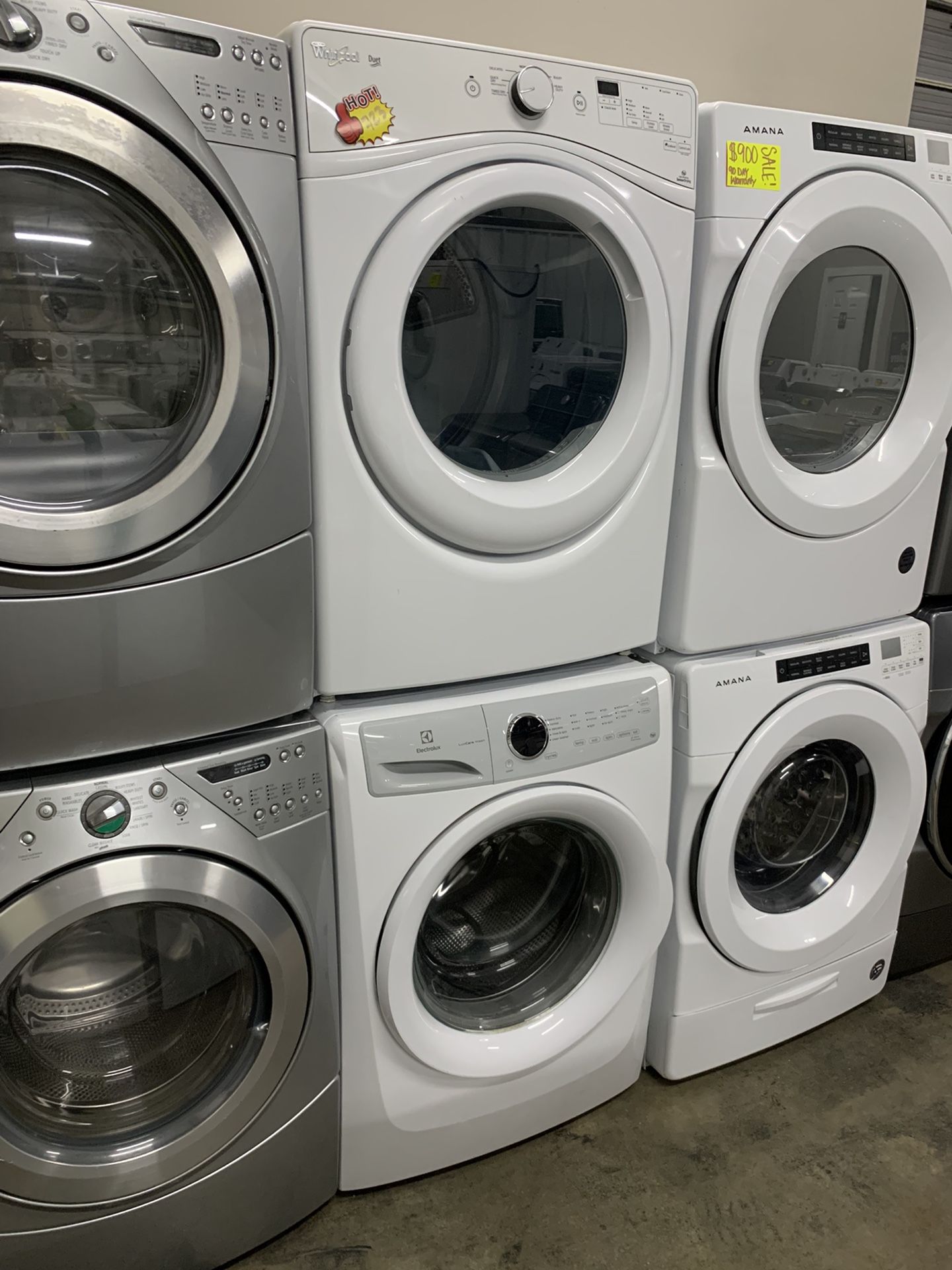 WASHER AND DRYER