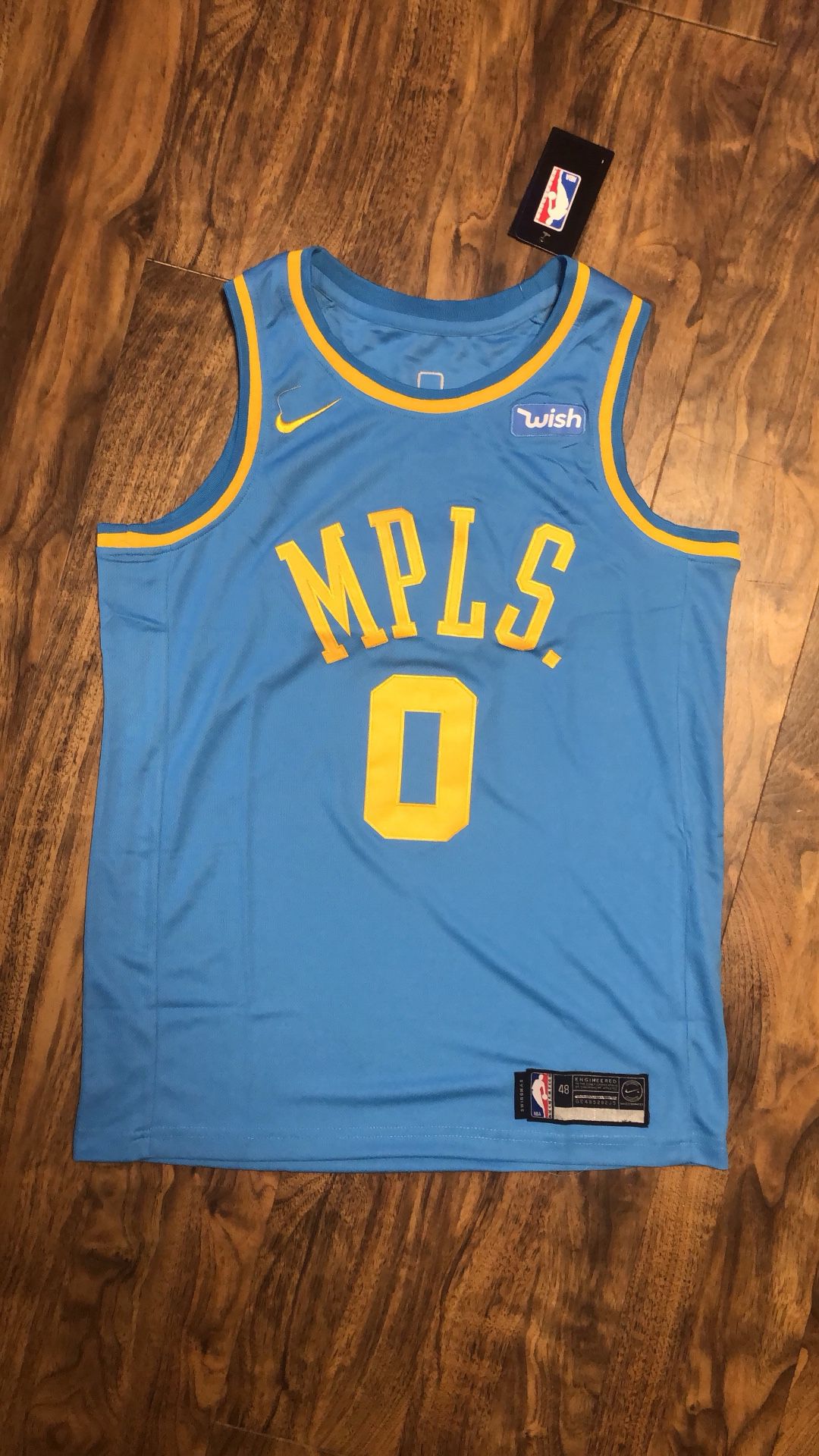 Kyle Kuzma and Brandon Ingram Lakers MPLS Jersey for Sale in North Miami  Beach, FL - OfferUp
