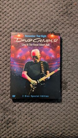 David Gilmour - Remember That Night - Live at the Royal Albert Hall DVD