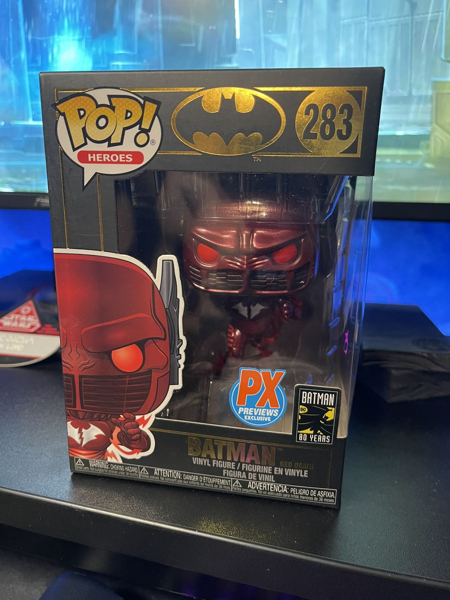 Batman Red Death PX Preview Exclusive Funko Pop 283 for Sale