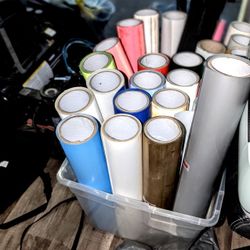 Heat Transfer Vinyl - HTV - By The Roll Or Foot -Lots Of Colors