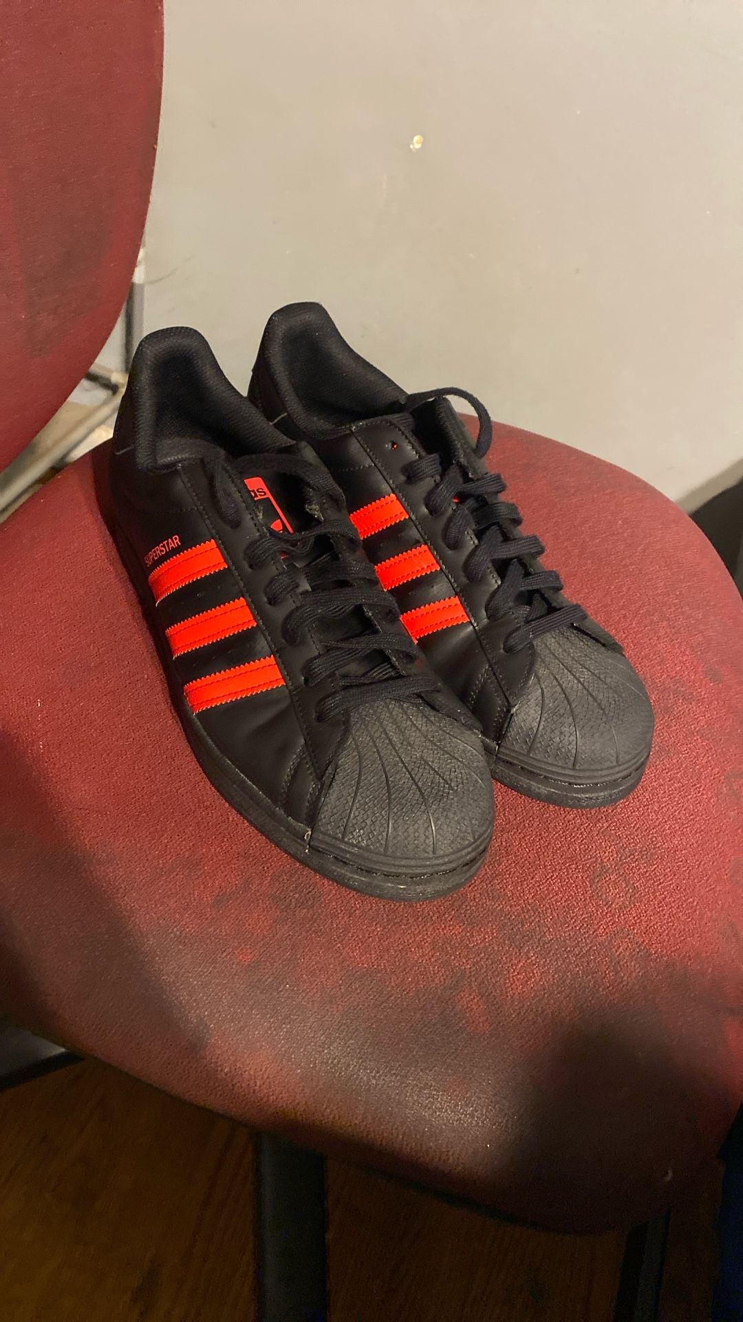 Red And Black Adidas