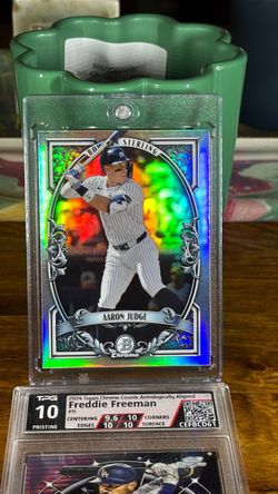 Aaron Judge Bowman Sterling Chrome Refractor Baseball Card