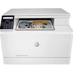 HP Color LaserJet Pro M182nw Wireless All-in-One Laser Printer, Remote Mobile Print, Scan & Copy (7KW55A) (Renewed)