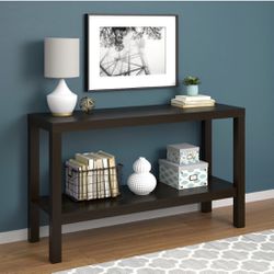 Mainstays Parsons Console Table, - expresso