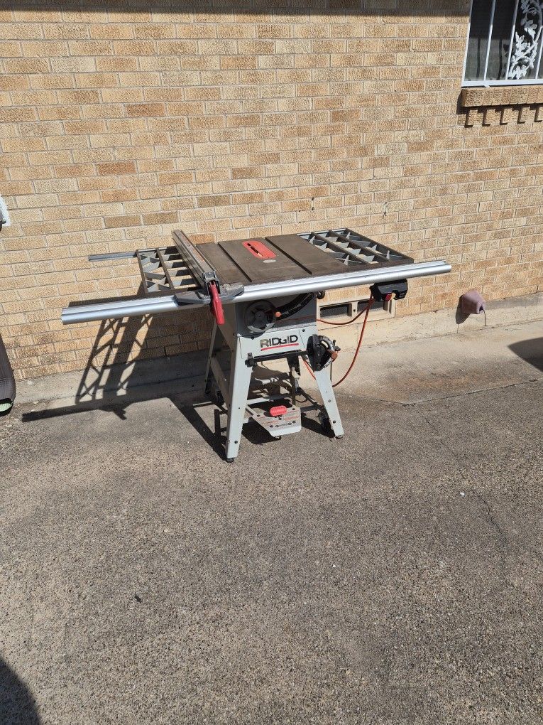 Ridgid Table Saw