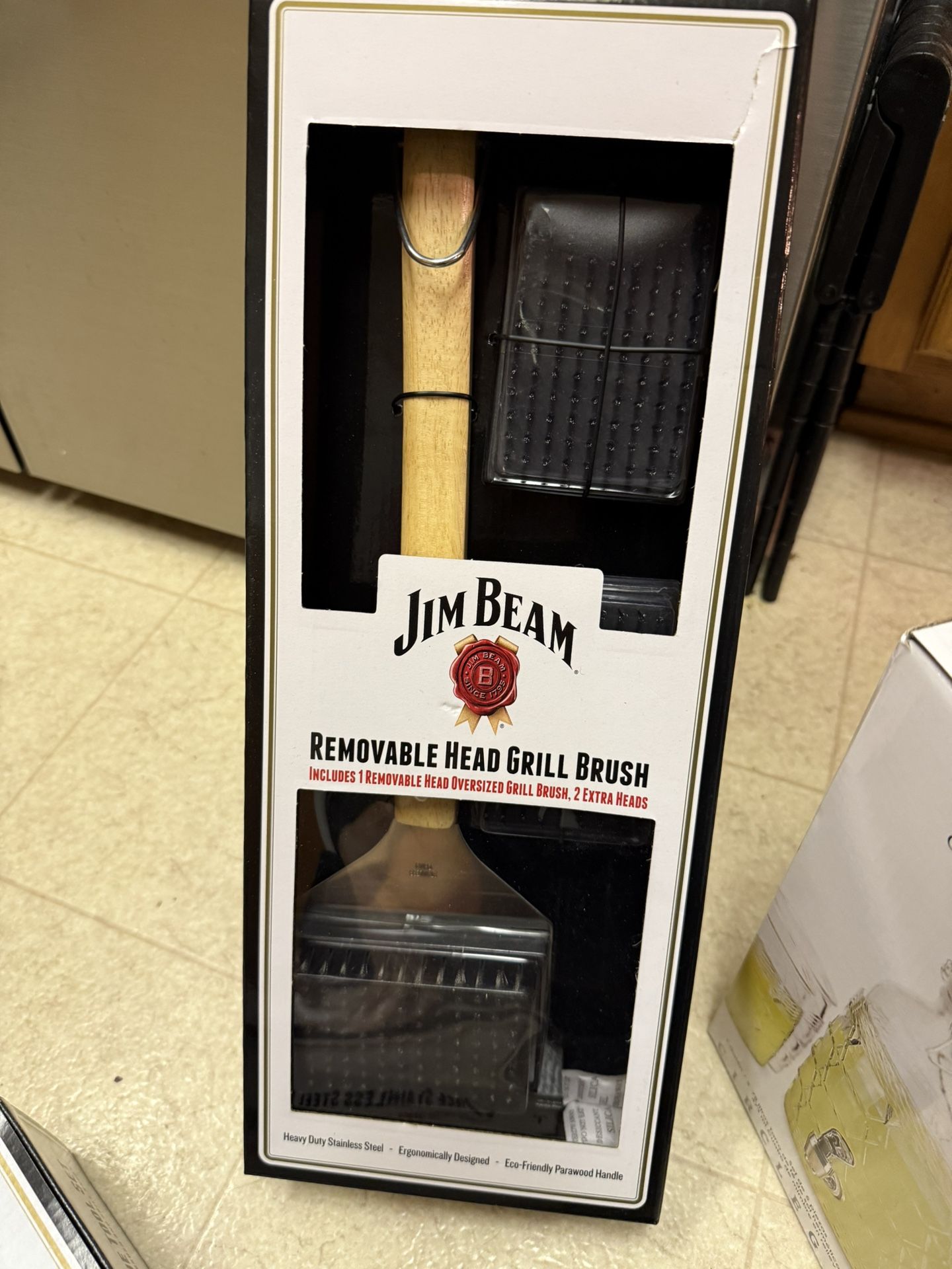 New Jim Beam Removable Head Bruno