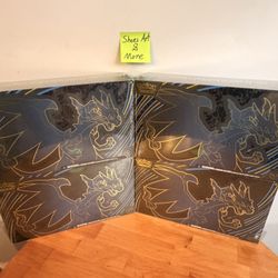 (Lot Of 4) Pokemon Mega Charizard X EX Ultra Premium Collection “Factory Sealed”