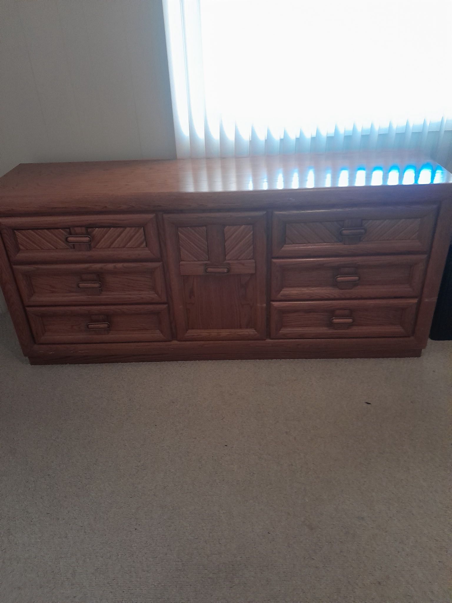MCM Dresser And Mirror