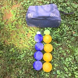 Bocce Ball Sets - Outdoor Lawn Game - Composite or Resin Set $10