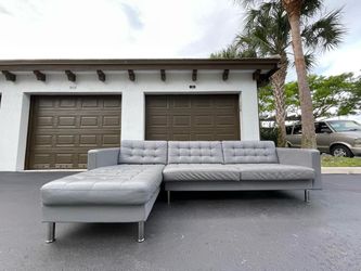 Sectional Couch/Sofa - Leather - Ikea - Delivery Available 🚛