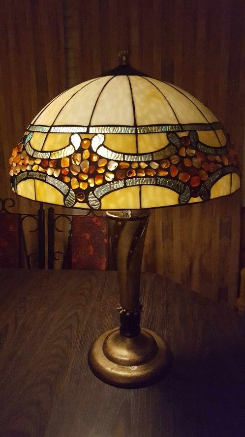 Stain Glass Lamp By Colour Creations 