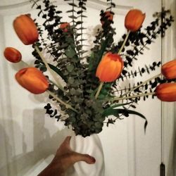 Ceramic Vase with Flowers 