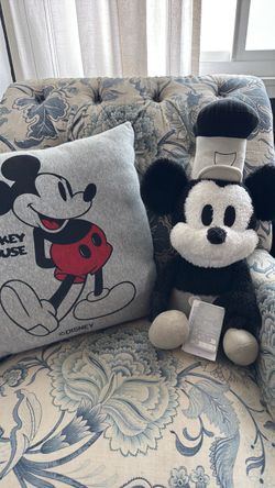 Disney Mickey Mouse Pillow and Plush Set