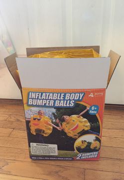 Inflatable body bumper balls