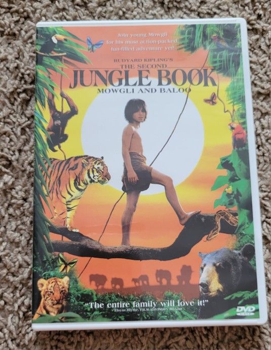 The Second Jungle book 'Mowglee And Baloo'DVD!