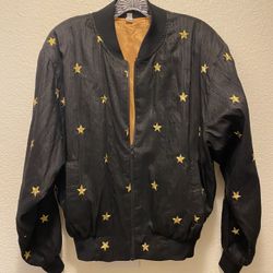 Vintage Made In USA Women’s Bomber Jacket Size Medium 