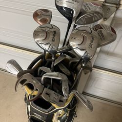 Gold Clubs Ping, Taylor Made, Big Bertha… 