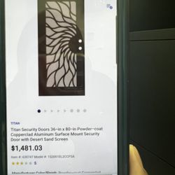 titan security door copperclad aluminum 