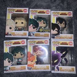 My Hero Academia Funko Pops 