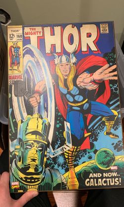 Thor wooden poster