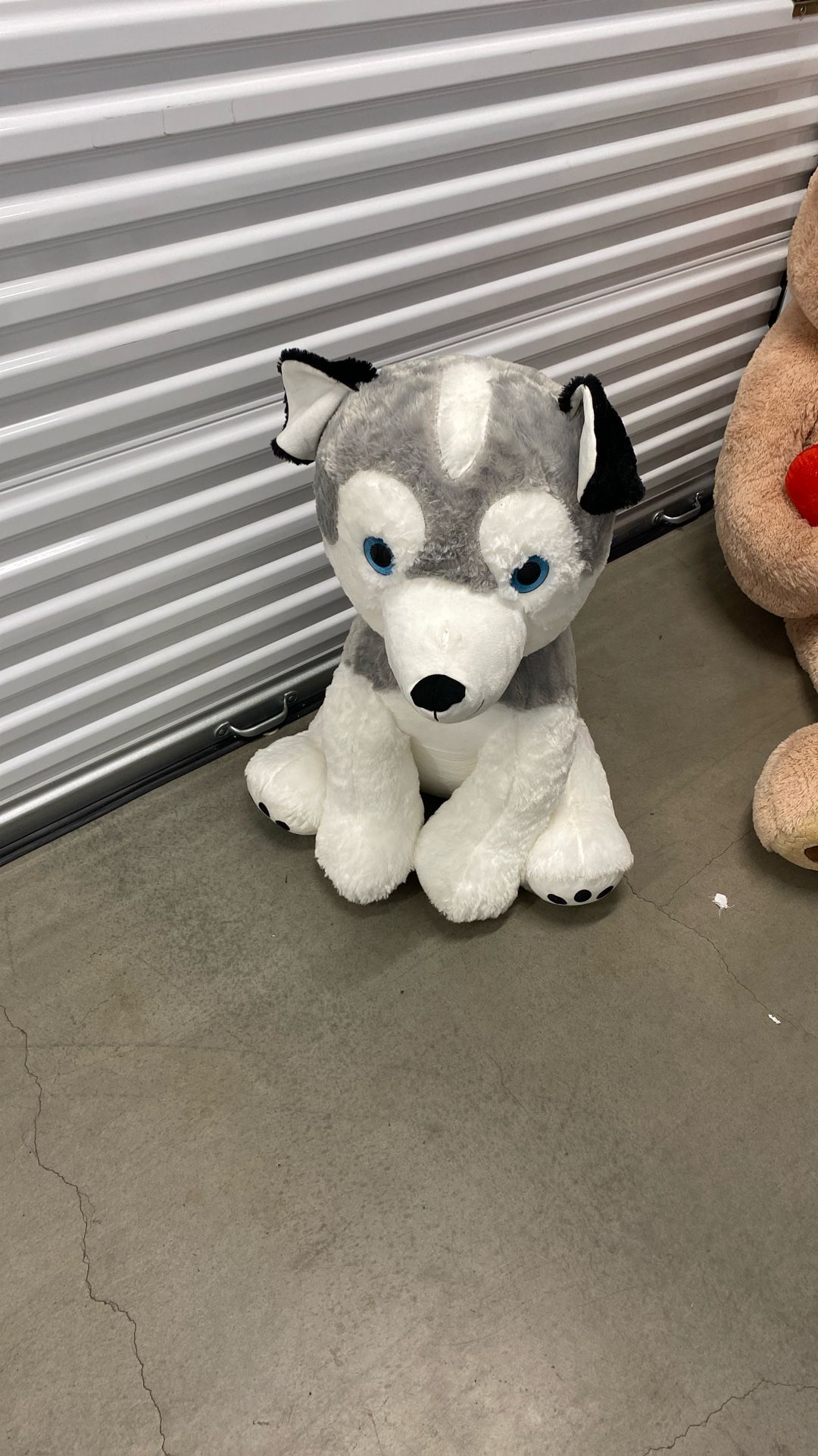 Big Stuffed Animal Husky
