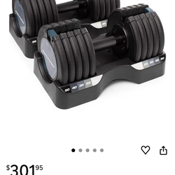 Proform adjustable dumbells