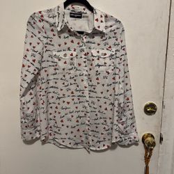 Cute Karl Lagerfeld XS Hearts ❤️ Shirt