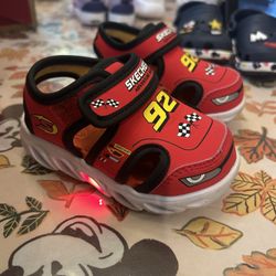 Sketchers Closed Toe Light Up Sandal 