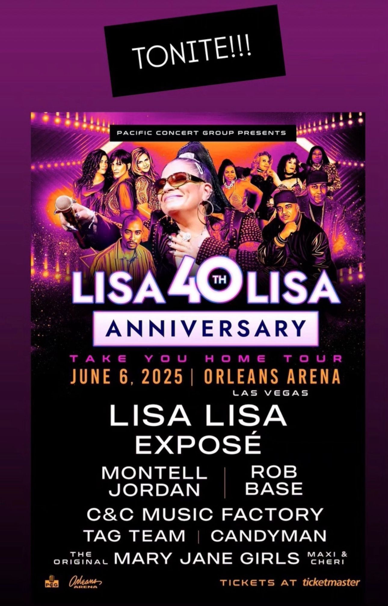 Lisa Lisa 40th Anniversary Concert tickets
