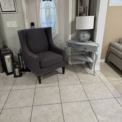 Chair And Side Table Set
