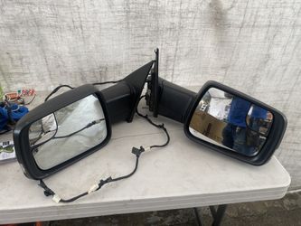 2019-2022 DODGE RAM 2500 RIGHT and left PASSENGER DOOR MIRROR  OEM 