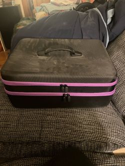3 tier diamond painting carrying case (with drills!)