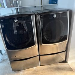 Lavadora y secadora LG