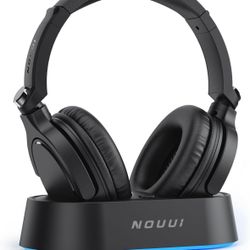 Wireless Headphones for TV Watching, TV Headphones Wireless for Seniors with Transmitter Charging Base, Over Ear Bluetooth Headset No Audio Delay, HiF