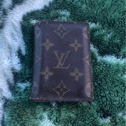 Vintage Authentic Louis Vuitton Card Wallet 