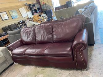 Leather sofa