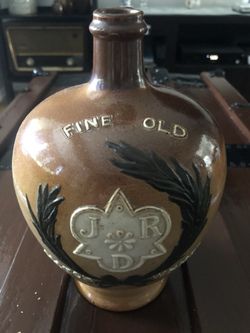 J.R.D. Fine Old Scotch Whisky Bottle