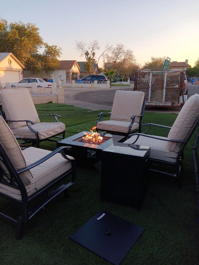 New Patio Furniture Never Used
