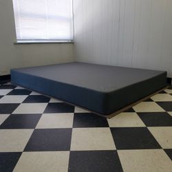 Queen size boxspring - can DELIVER almost anywhere for $20 extra - please see all photos and read everything 🙂