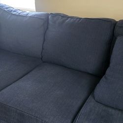 Blue Comfy Couch