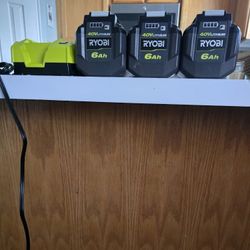 Ryobi Batteries 