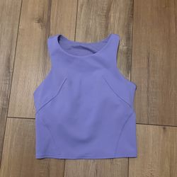 Lululemon purple everlux wunder train racerback tank top