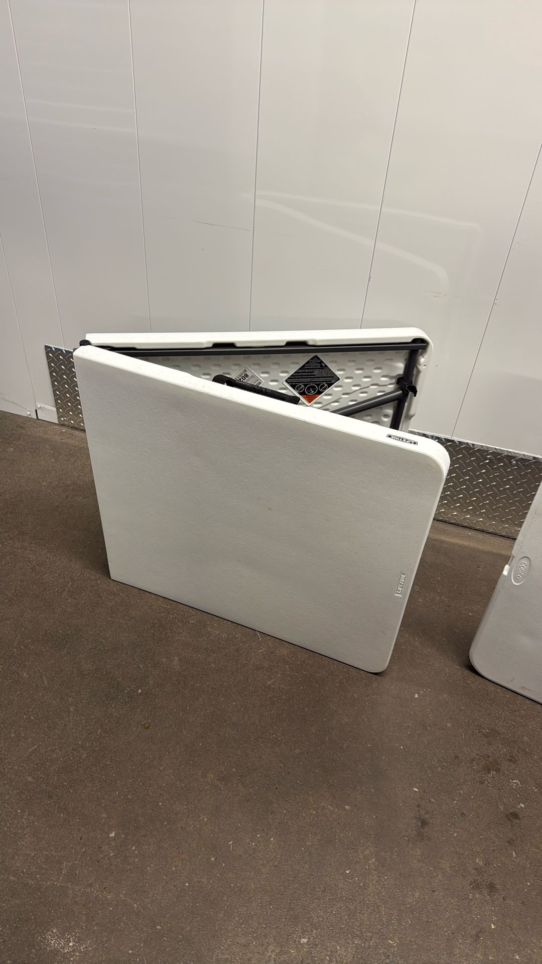 Cosco 6 Ft & Lifetime 5 Ft Folding Tables