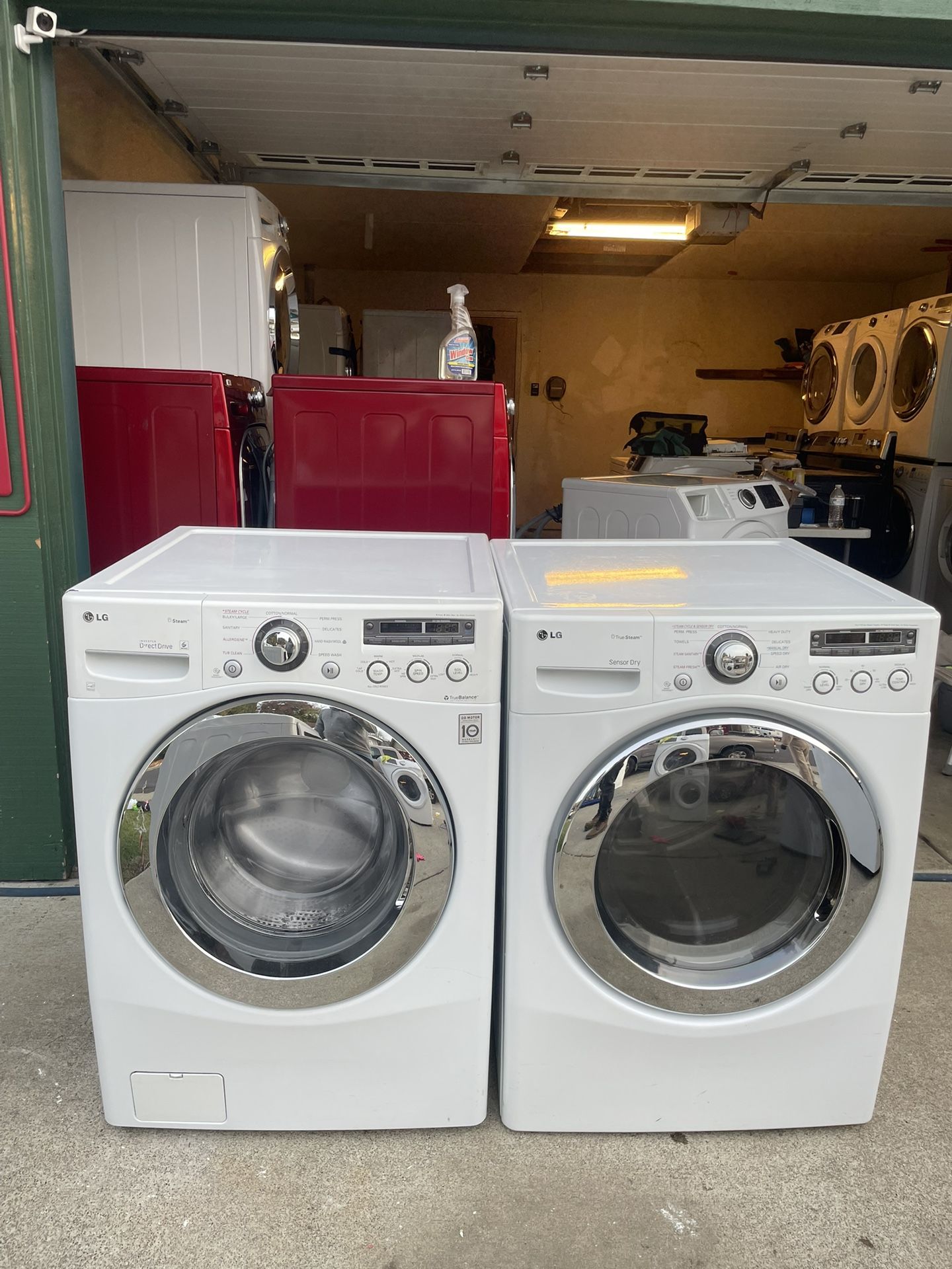 Set LG washer & Electric Dryer