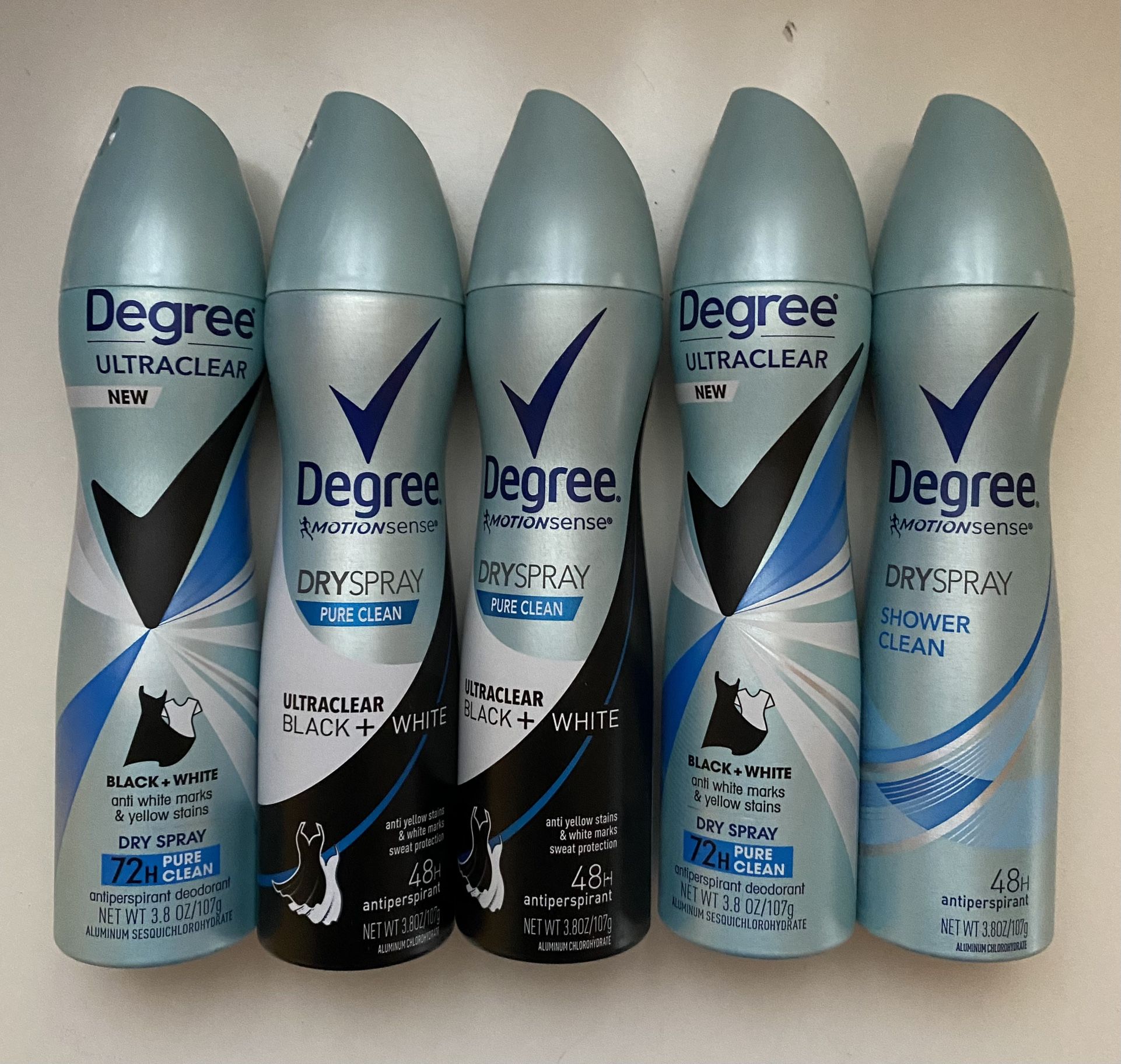 Degree Dry Spray deodorant for women 