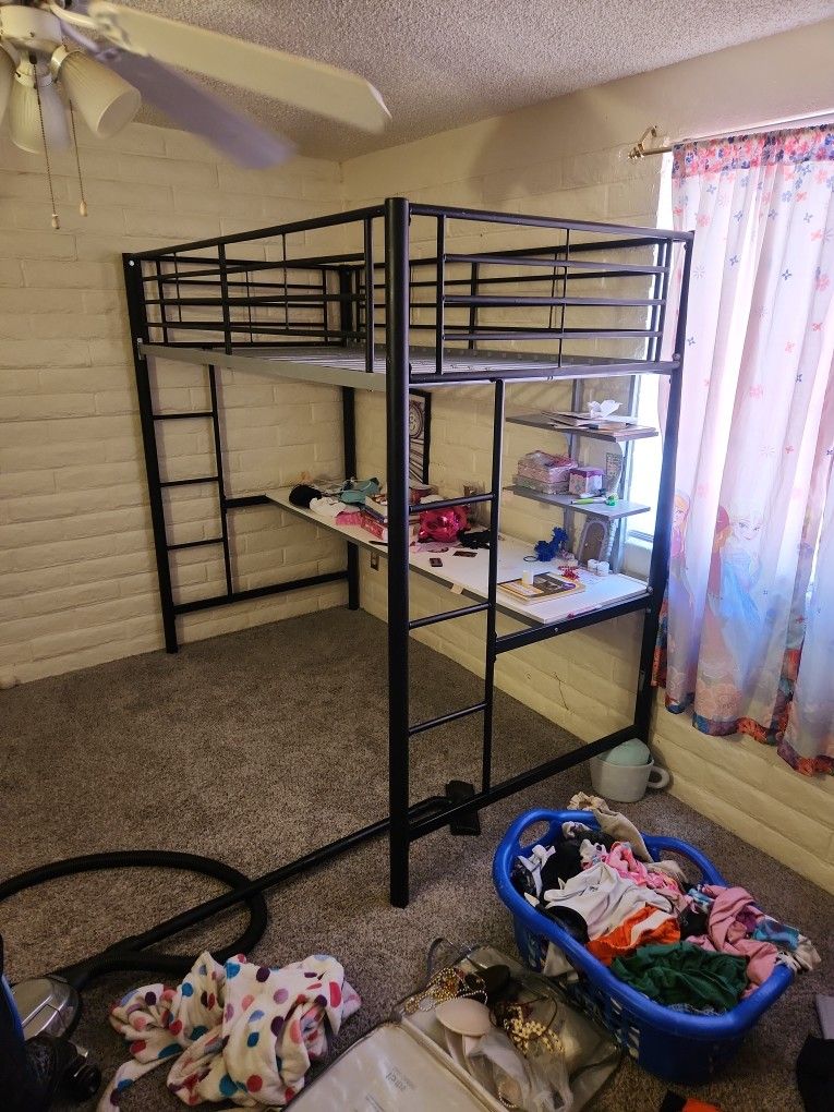 Bunk Bed With Desk