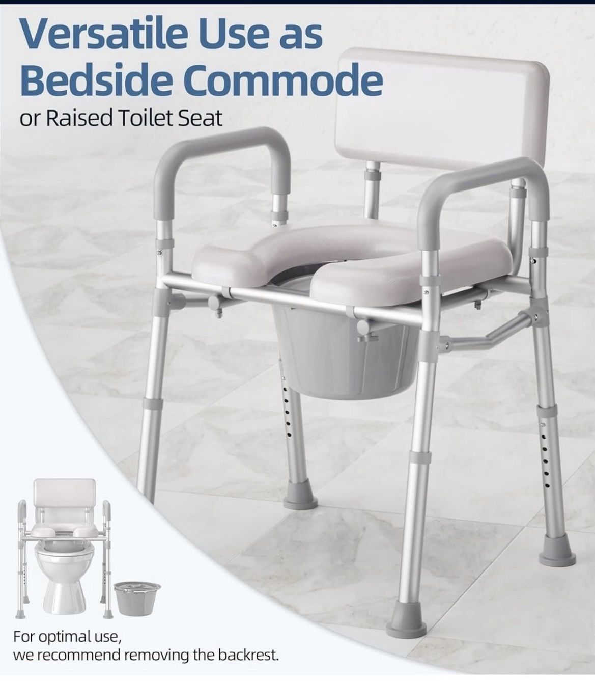 In San Marcos - New Bedside Toilet