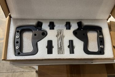 AuInLand Front Grab Handles, Aluminum Grab Bars, Black Textured, fit for 2007-2018 Jeep JK 2/4-Door